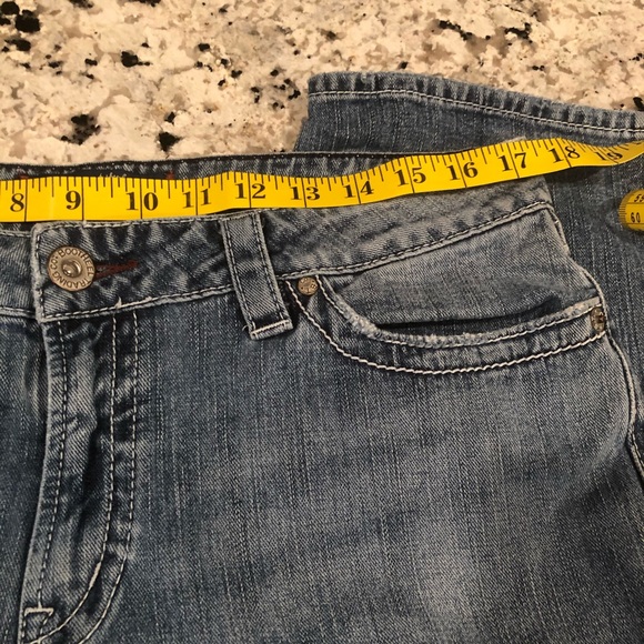 BTC "Fairfax Relaxed" blue jeans Capri 32 / 12 - Picture 10 of 10